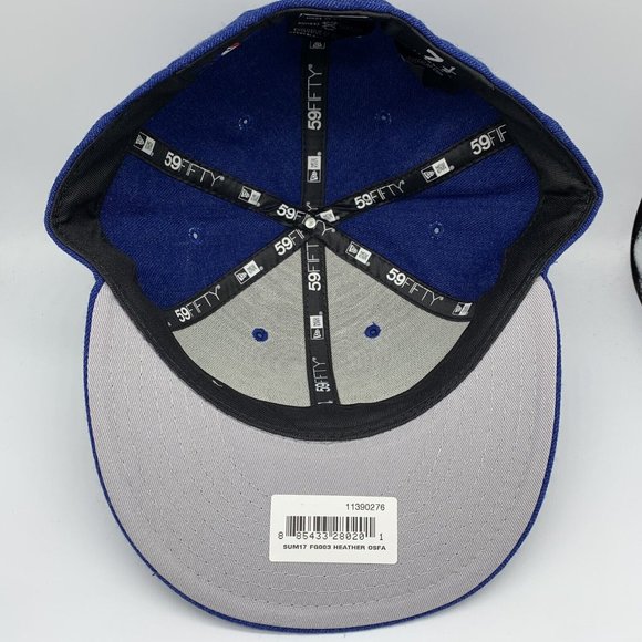 Milwaukee Brewers Heather Low Profile 7 1/2 59Fifty New Era Hat Fitted Cap - Picture 5 of 5